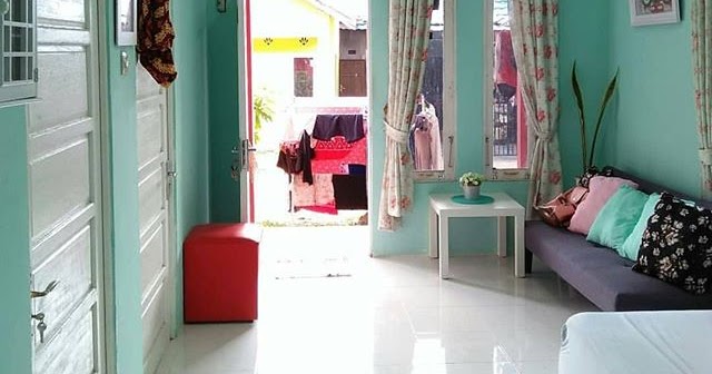 Desain Ruang  Tamu  Minimalis  Pintu  Tengah Berbagai Ruang 