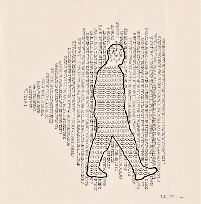 typewriter art vispo concrete poetry figurative art