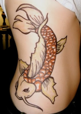 Tattoo Koi,Tattoo Jepang,Tattoo Badan,Tattoo Wanita