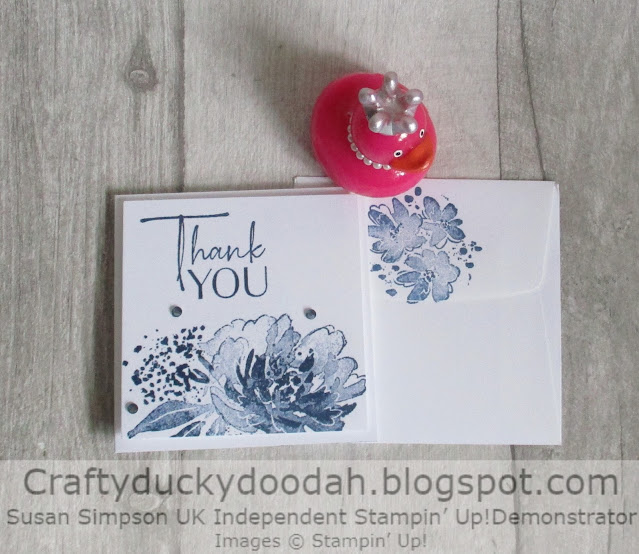 Craftyduckydoodah, Stampin' Up, Flowing Flowers, Stampers Showcase Blog Hop,