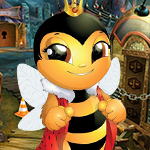 Play Games4King Lovely Queen Bee Escape Game