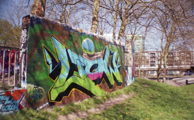 Graffiti, foto Robert van der Kroft