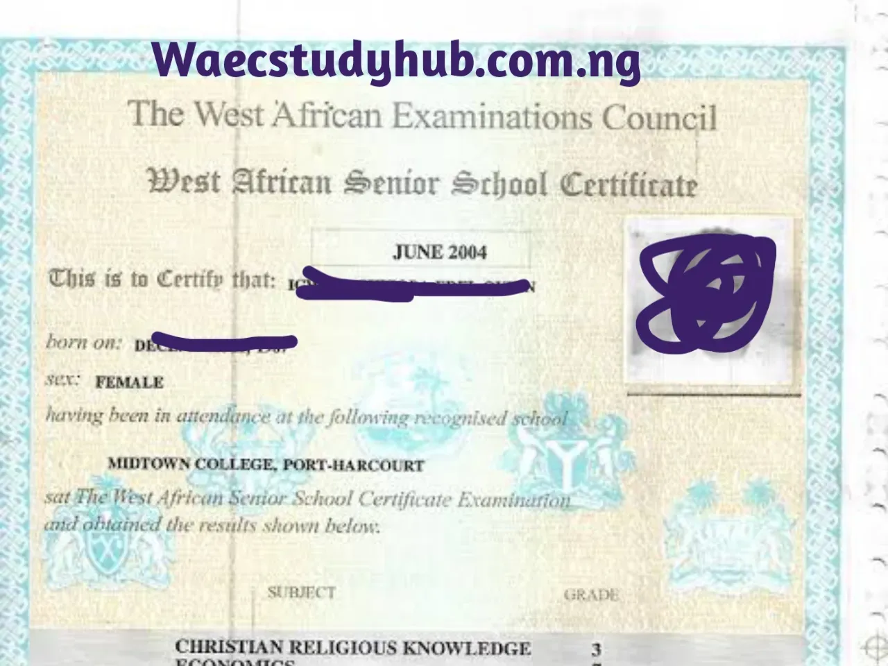 How to change date of birth on waec certificate in nigeria