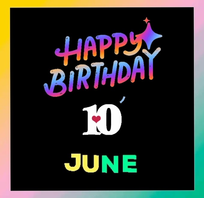 Happy belated Birthday of 10th June video download