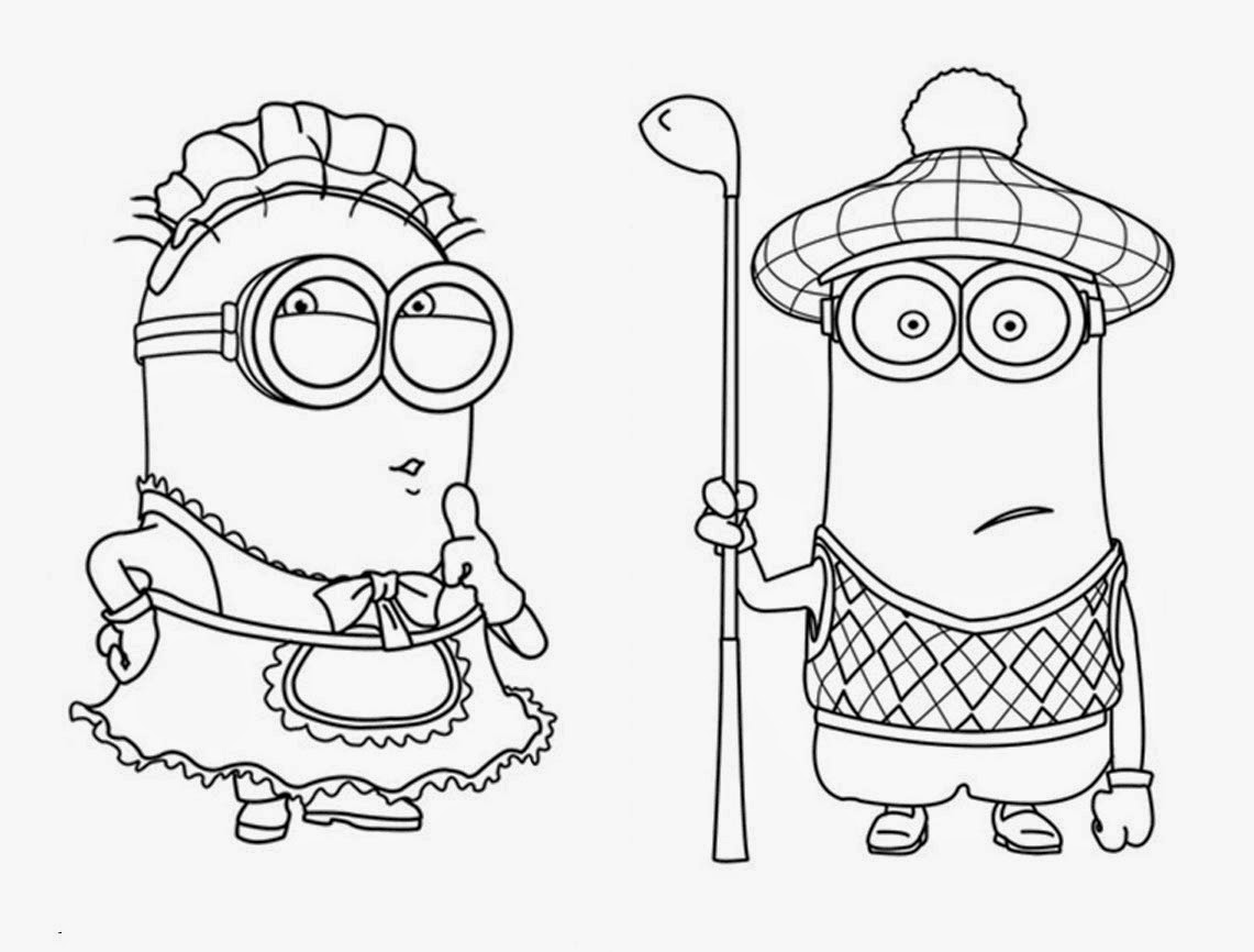 Despicable Me Minions Coloring Pages 10