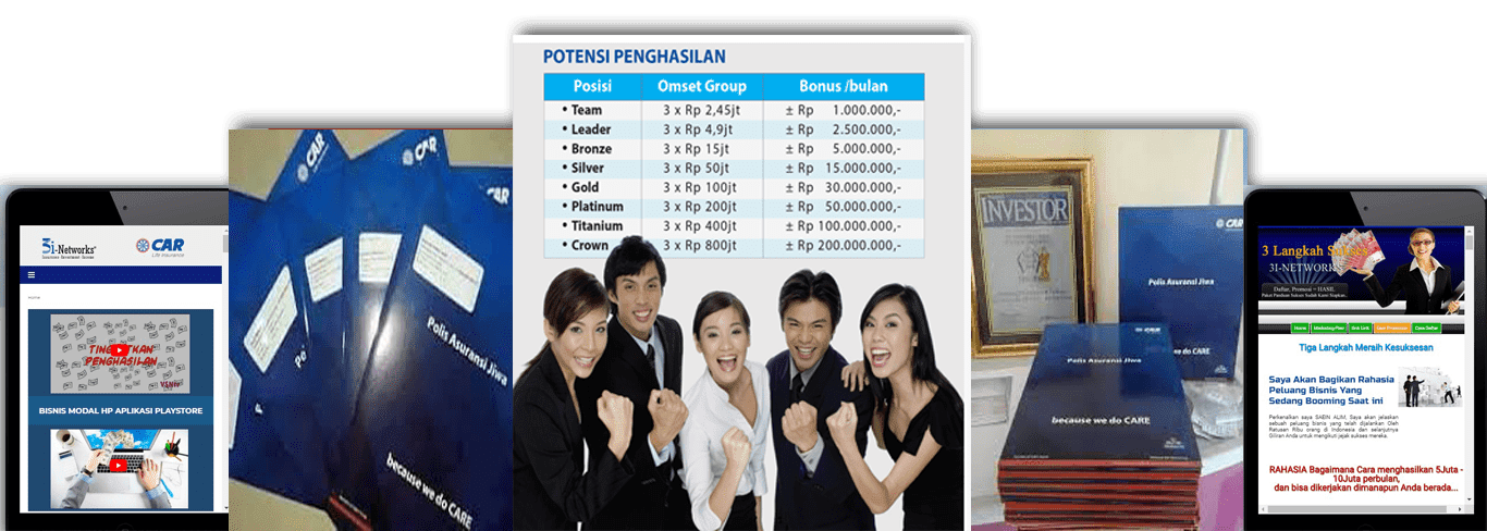 Peluang Bisnis Online CAR 3i Networks Kupang NTT