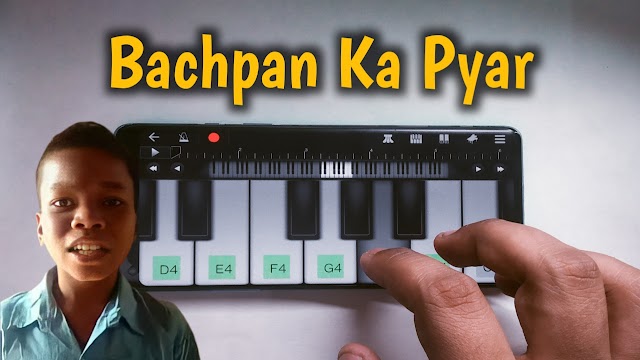 Bachpan Ka Pyar | Mobile Piano Notes
