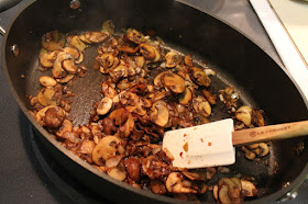 Cremini mushrooms for Beef Stroganoff