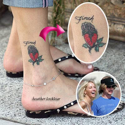 Heather locklear Tattoo Design 