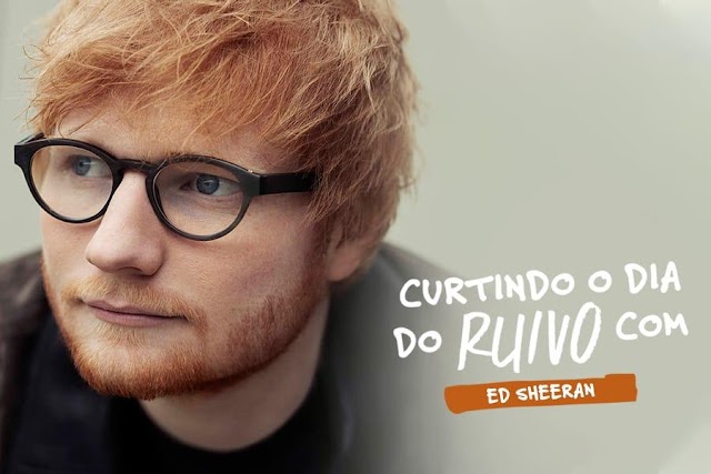  Comemorando o 'Dia do Ruivo', fãs de Ed Sheeran organizam Listening Party para este sábado.