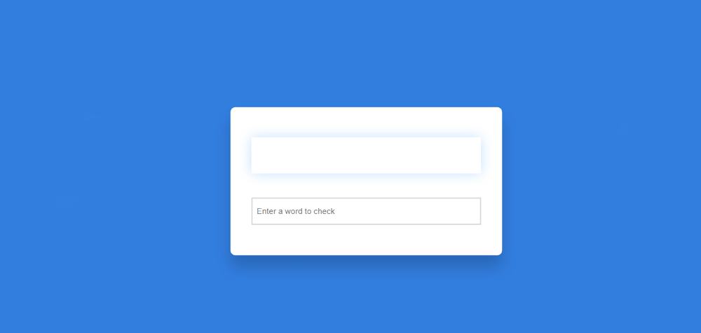 Character input box