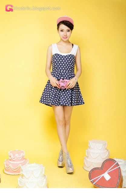 1 Lan Qi - pretty sweet fashion dress - very cute asian girl - girlcute4u.blogspot.com