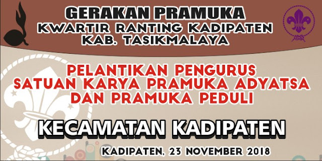 Download Kumpulan Contoh Spanduk Kegiatan Pramuka Format 