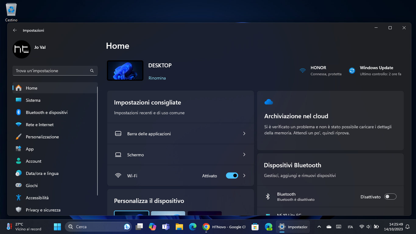 Come rimuovere la nuova Home di Impostazioni in Windows 11