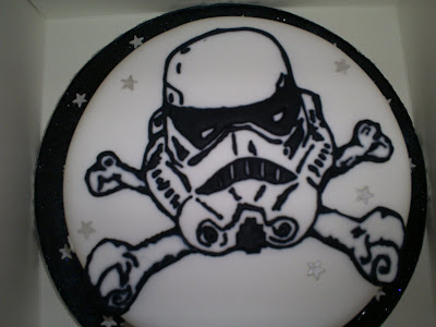 Star Wars Birthday Cake - Storm Trooper Cake