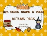 http://www.teacherspayteachers.com/Product/Cut-Stack-Staple-Read-Early-Emergent-Readers-Autumn-Pack-334338