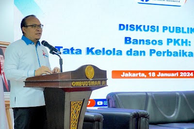 Ombudsman RI Gelar Diskusi Publik Bansos PKH, Ini Beberapa Hal yang Harus Dibenahi