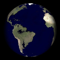 Earth with 80m Sea-level rise