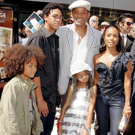 will smith kids 2009. Will Smith and Family