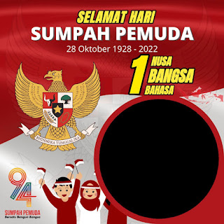 Link Twibbon Hari Sumpah Pemuda 28 Oktober 2022, Desain Aesthetic Cocok Postingan Instagram