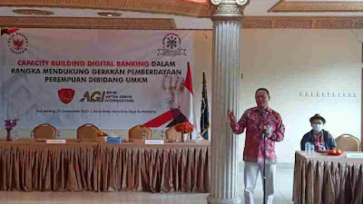 LSM GMBI Distrik Sumedang Gelar Acara Capacity Building Digital Banking Dalam Mendukung Pemberdayaan Perempuan Melalui UMKM