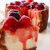 New York Cheesecake with cherry topping