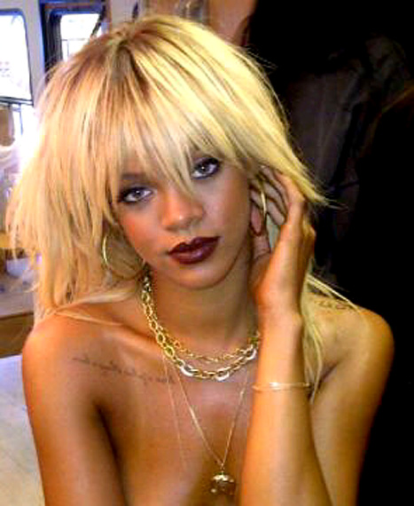 Rihanna Blonde 2012