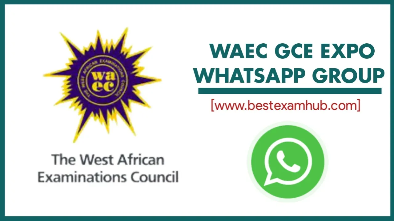 Free WAEC expo WhatsApp group link