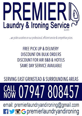 Laundry and Ironing service in east grinstead