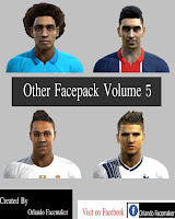 PES 2013 Oher Facepack Volume 5 By Orlando Facemaker