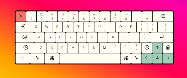 keyboard html and css code