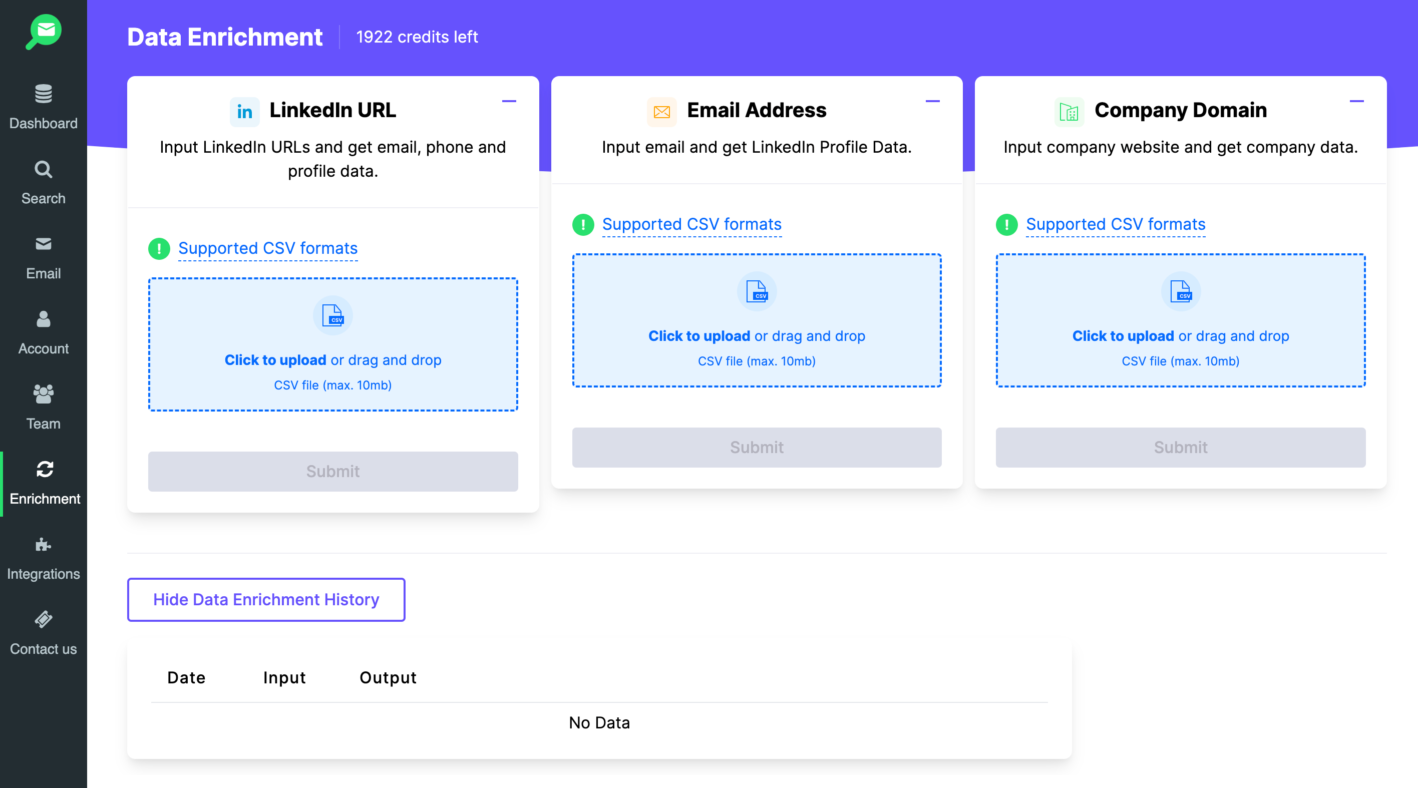 ContactOut features