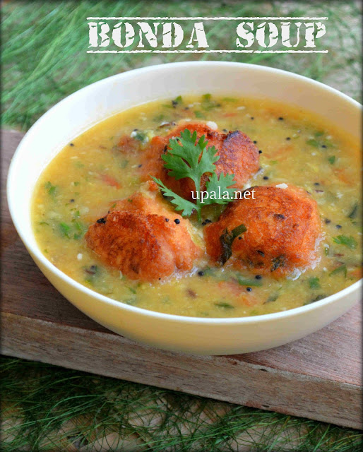 Karnataka special Bonda Soup (Restaurant Style) (No Onion No Garlic)