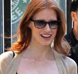 jessica chastain hairstyle