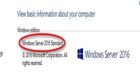 windows server 2016