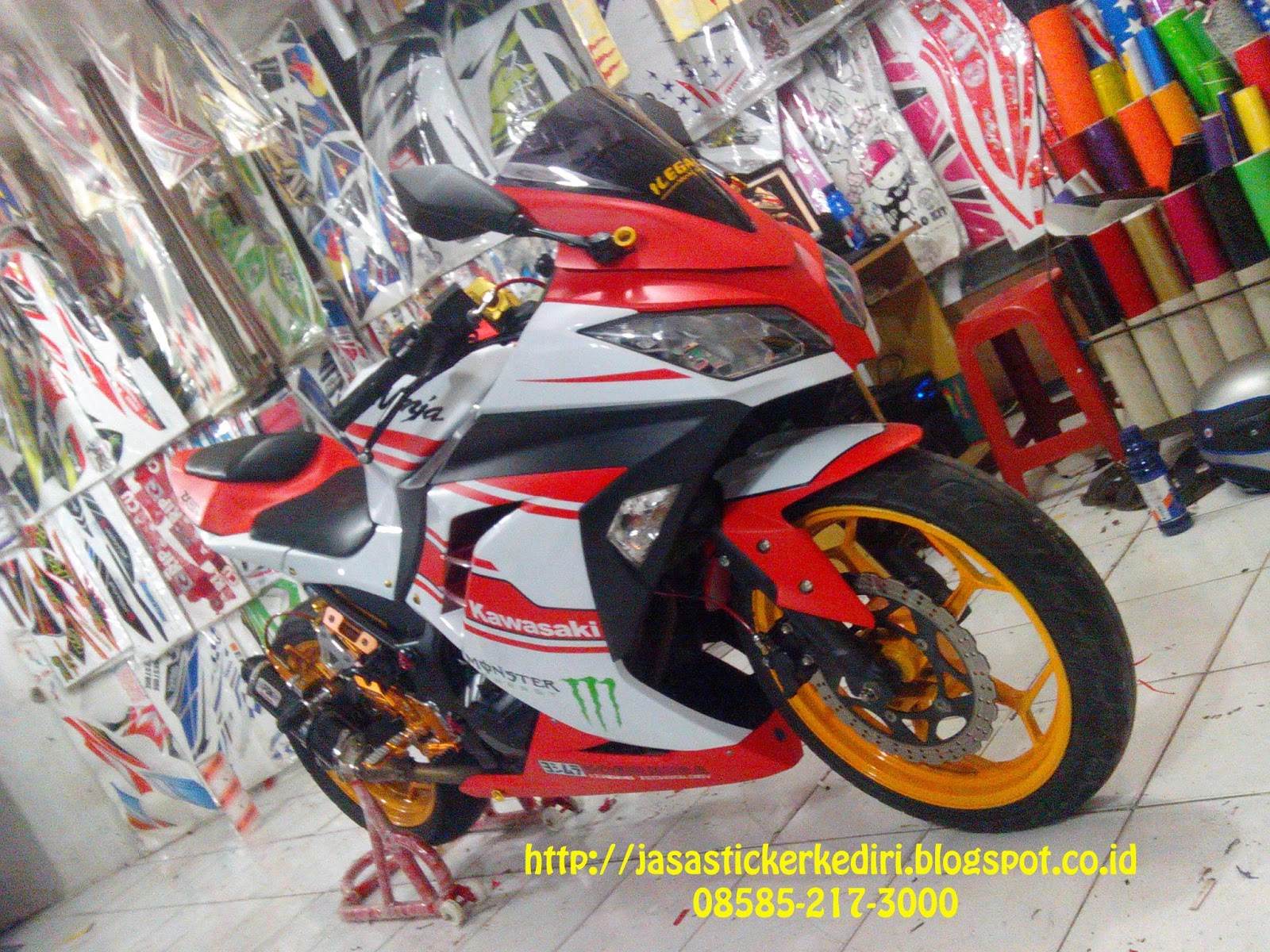 Harga Stiker Motor Full Body 08585 217 3000 Jasa 