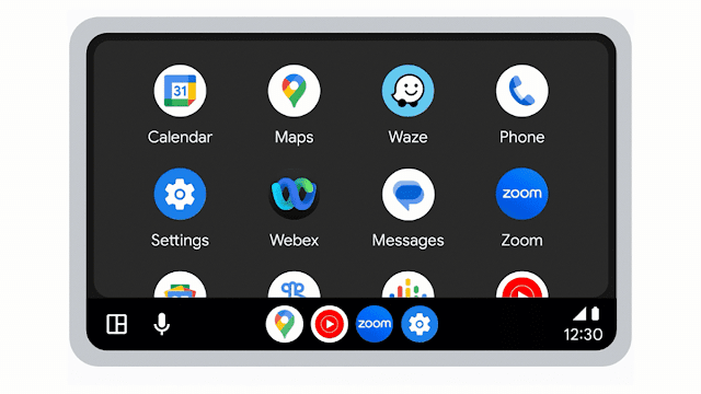 「Zoom」が「Android Auto」対応！「Webex」も対応！音声のみながら車載器での利用が可能に！