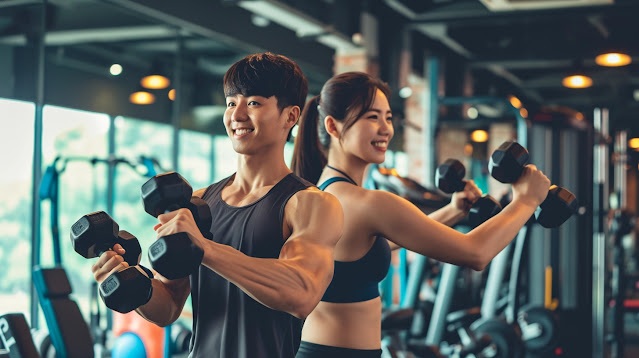 헬스장 사진