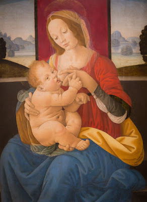 Madonna del latte, Madonna, virgin with child