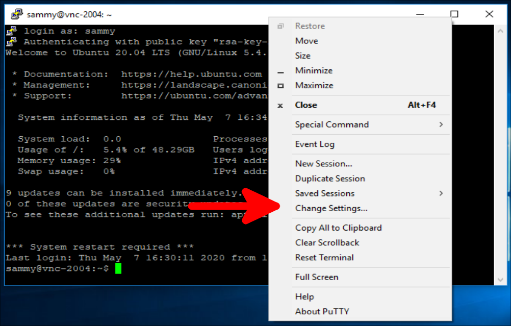 Langkah - Langkah Install VNC Server Di Ubuntu 20.04