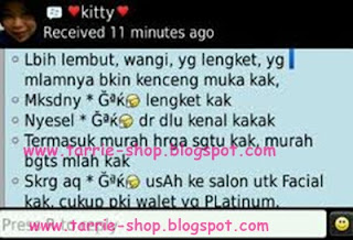 Testimoni Cream Walet Platinum Whitening