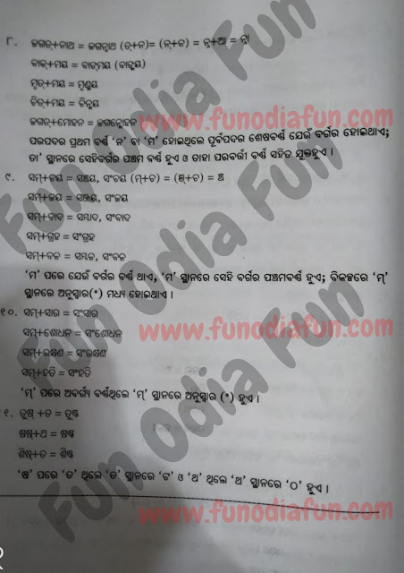 Byanjan sandhi odia grammer