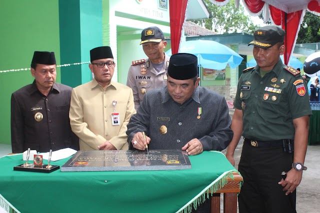 BARAK SIAGA CHANDRA WIJAYA KODIM 0726/SUKOHARJO HARI INI DIRESMIKAN BUPATI SUKOHARJO