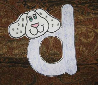 Preschool Craft Ideas Letter on Preschool Storytime Crafts  D Is For Dog