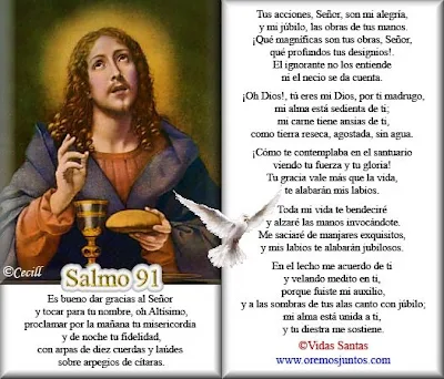 Resultado de imagen para Salmo 92 (91