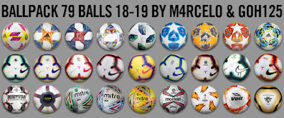 PES 2013 Ballpack 18-19 by M4rcelo & Goh125 ( 79 Balls )