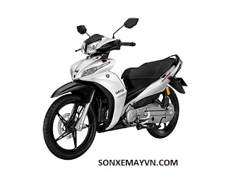 Bán Sơn xe máy YAMAHA JUPITER màu trắng