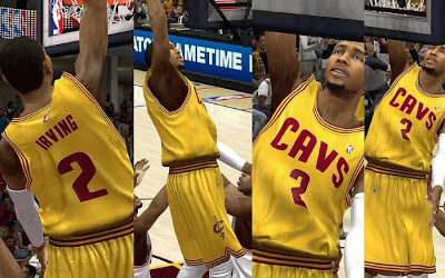 NBA 2K13 Cleveland Cavaliers Alternate Jersey Patch