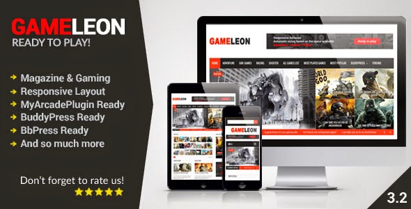 Gameleon V3.2 - Magazine & Arcade Responsive WordPress Theme