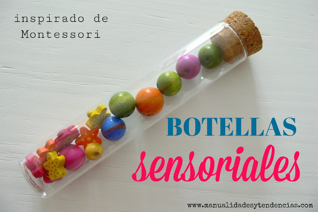 botellas sensoriales Montessori en casa